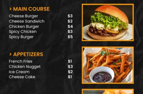 How the Fast Food Menu Meets Modern Lifestyle Needs